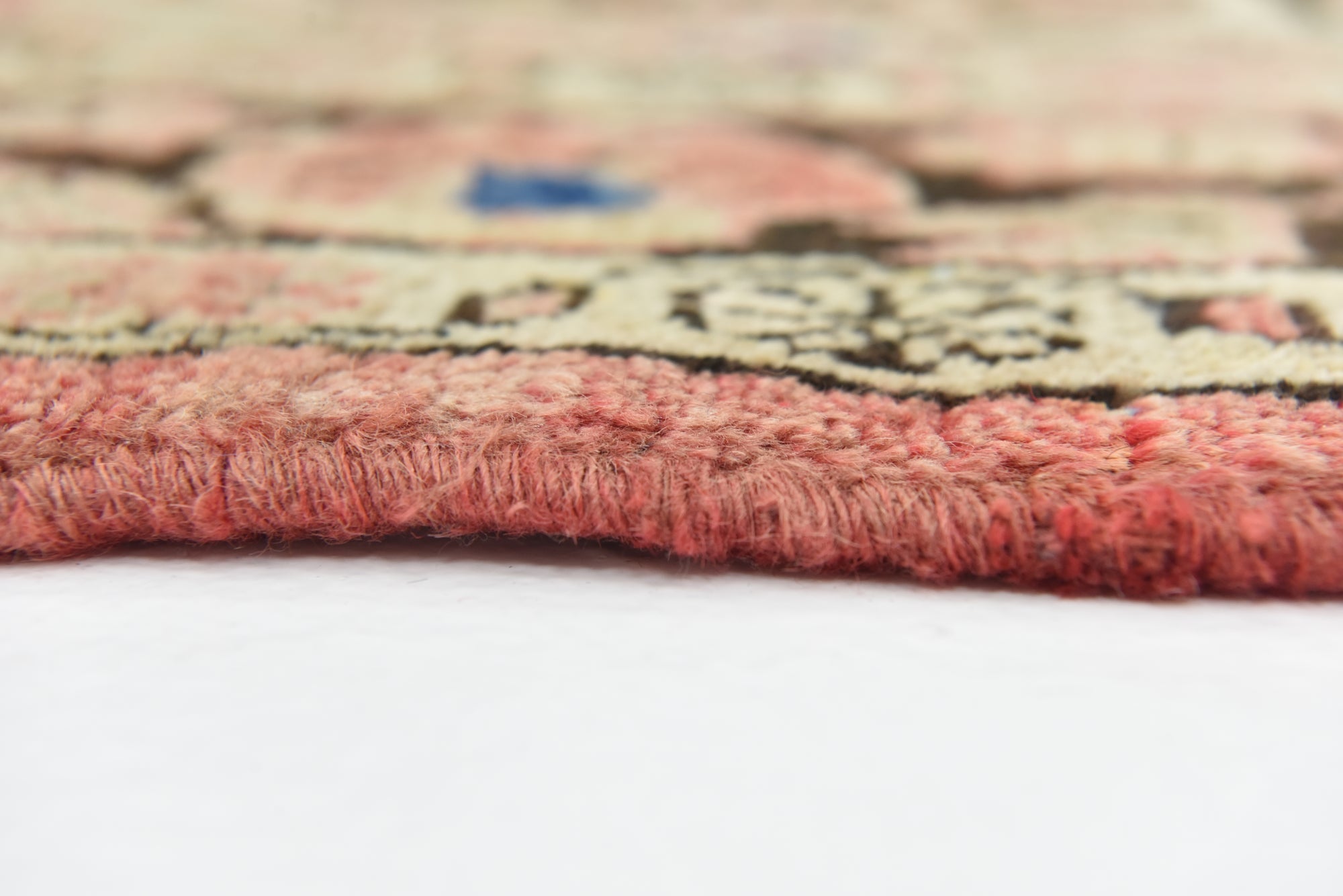 4' 5 x 7' 2 Hand Knotted Farahan Persian Wool Rug