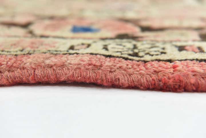 4' 5 x 7' 2 Hand Knotted Farahan Persian Wool Rug