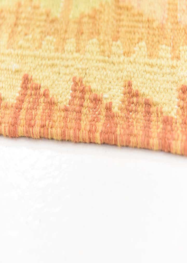 4' 10 x 6' 7 Hand Woven Kilim Waziri Wool Rug