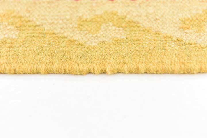 4' 7 x 6' 7 Hand Woven Kilim Waziri Wool Rug