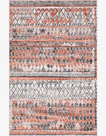 Salmon Leipzig Rug
