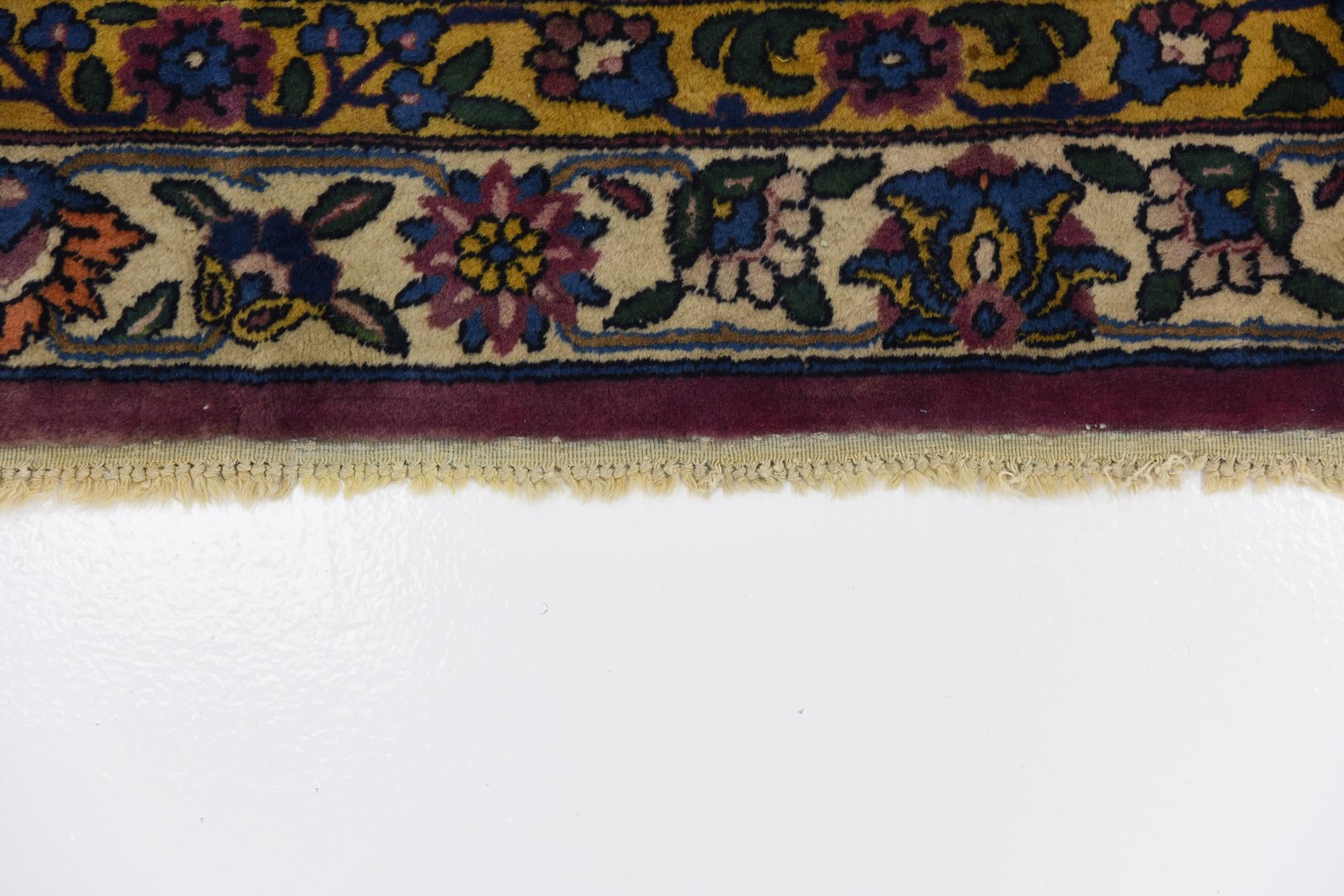16' 7 x 26' 7 Hand Knotted Sarough Persian Wool Rug