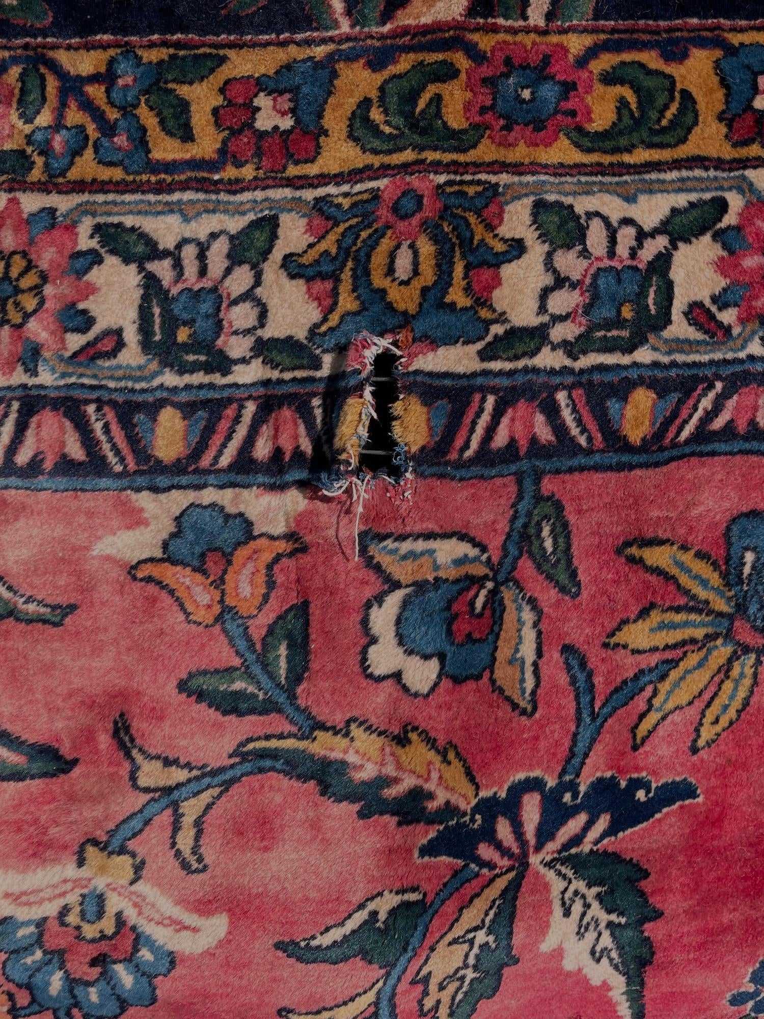 16' 7 x 26' 7 Hand Knotted Sarough Persian Wool Rug