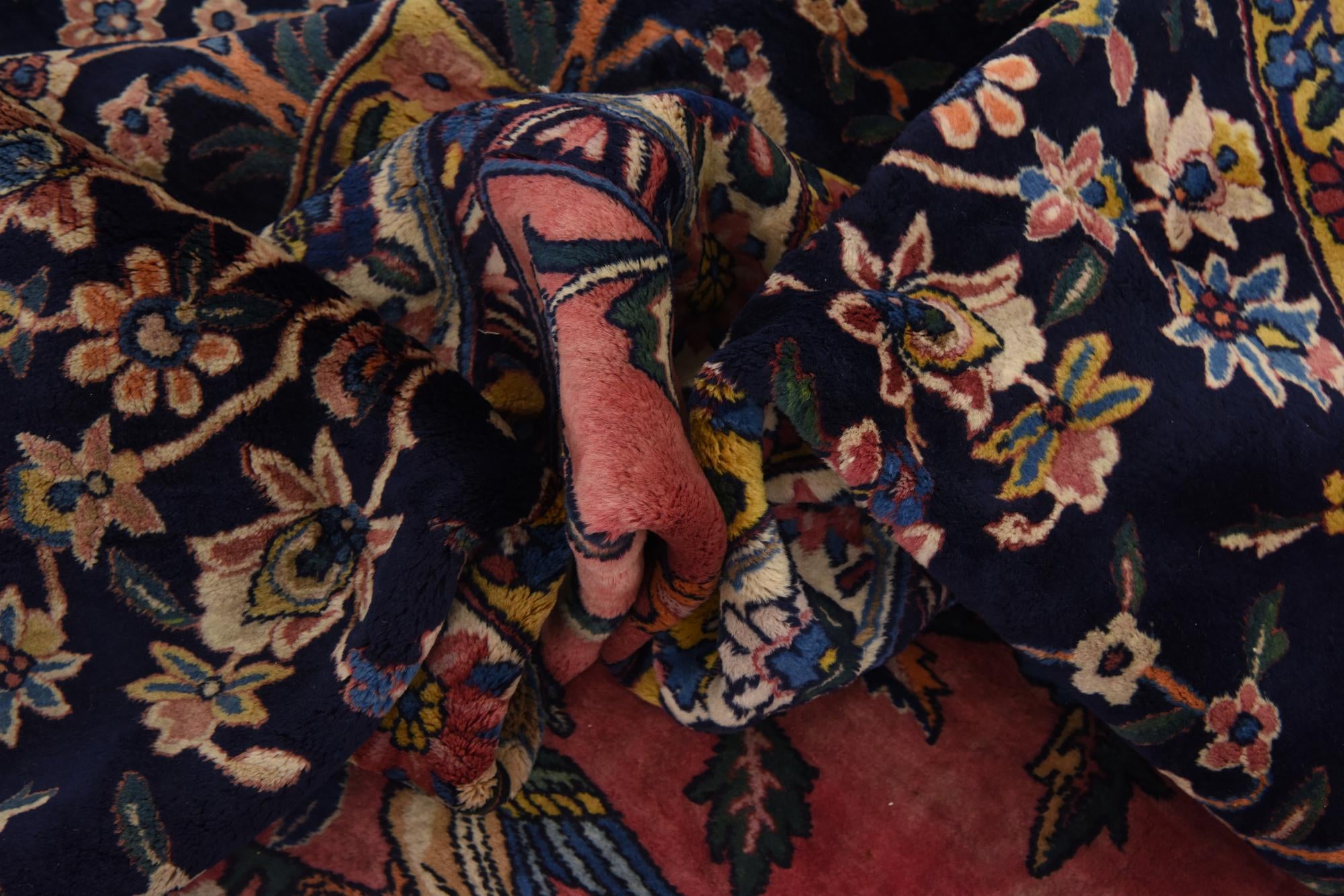 16' 7 x 26' 7 Hand Knotted Sarough Persian Wool Rug