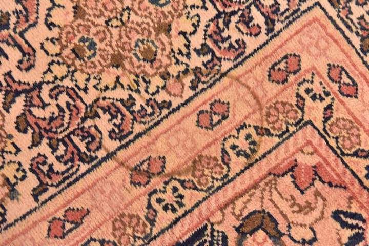 10' 6 x 13' 9 Hand Knotted Sarough Persian Wool Rug