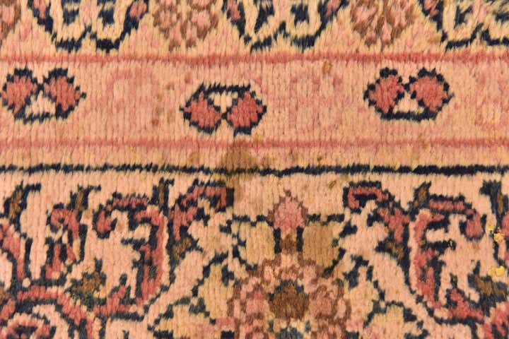 10' 6 x 13' 9 Hand Knotted Sarough Persian Wool Rug