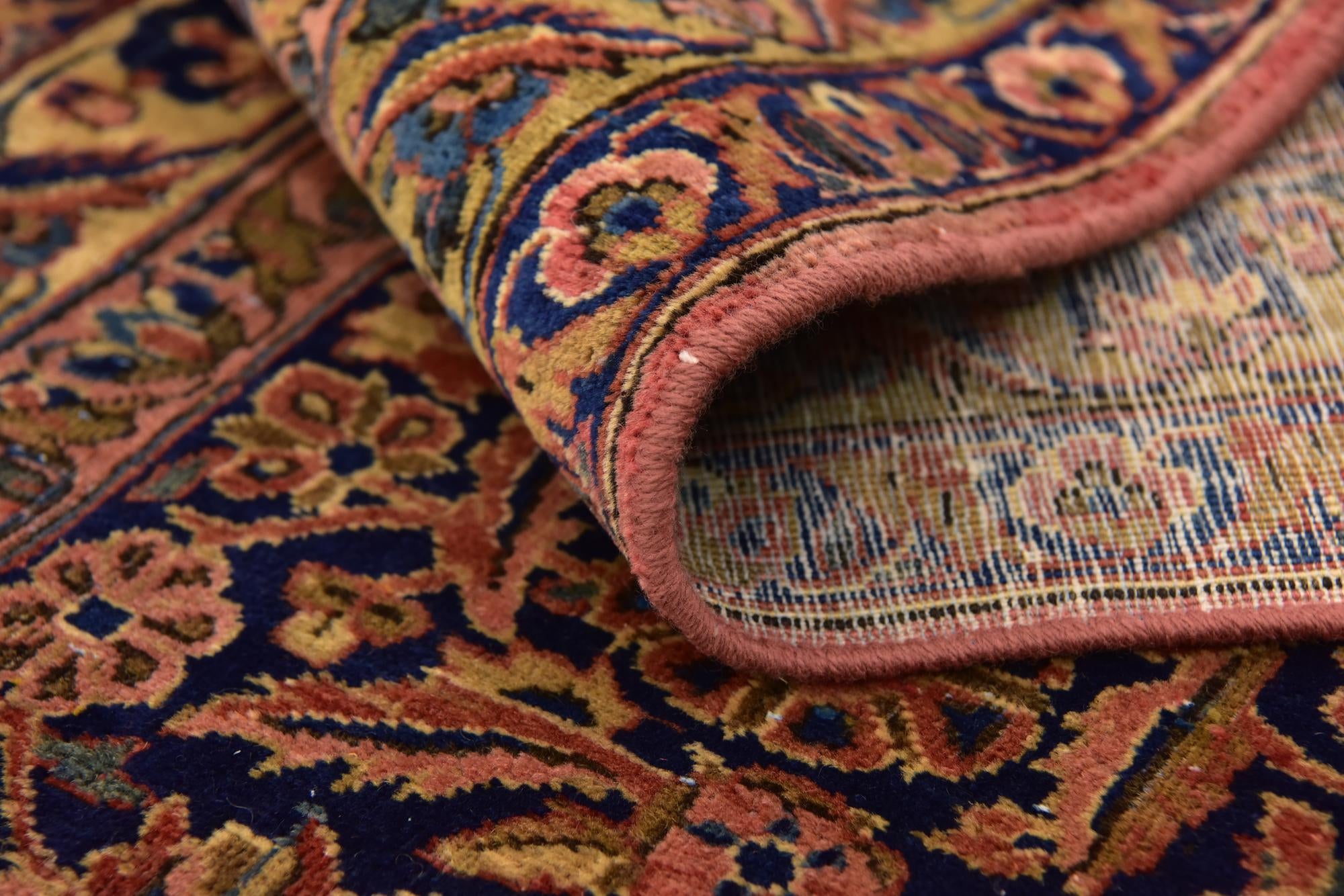 10' x 13' 10 Hand Knotted Sarough Persian Wool Rug