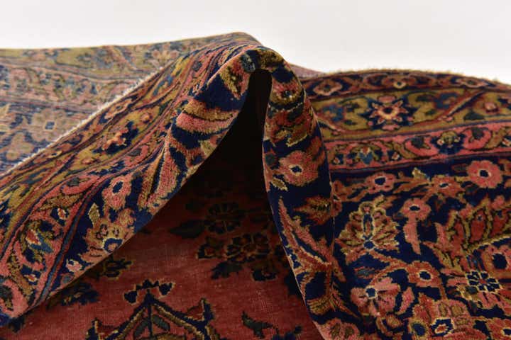 10' x 13' 10 Hand Knotted Sarough Persian Wool Rug