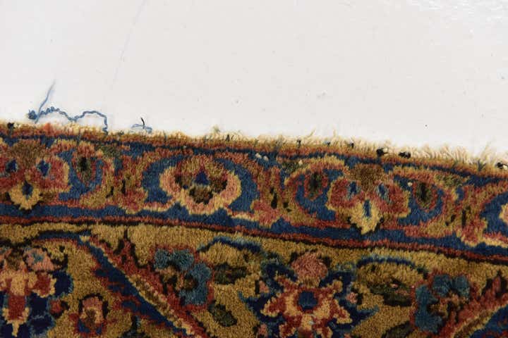 10' x 13' 10 Hand Knotted Sarough Persian Wool Rug