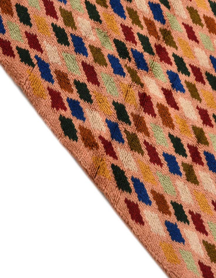 Detail image of 2' 8 x 9' 9  Hand Knotted Balouch Wool Runner Rug