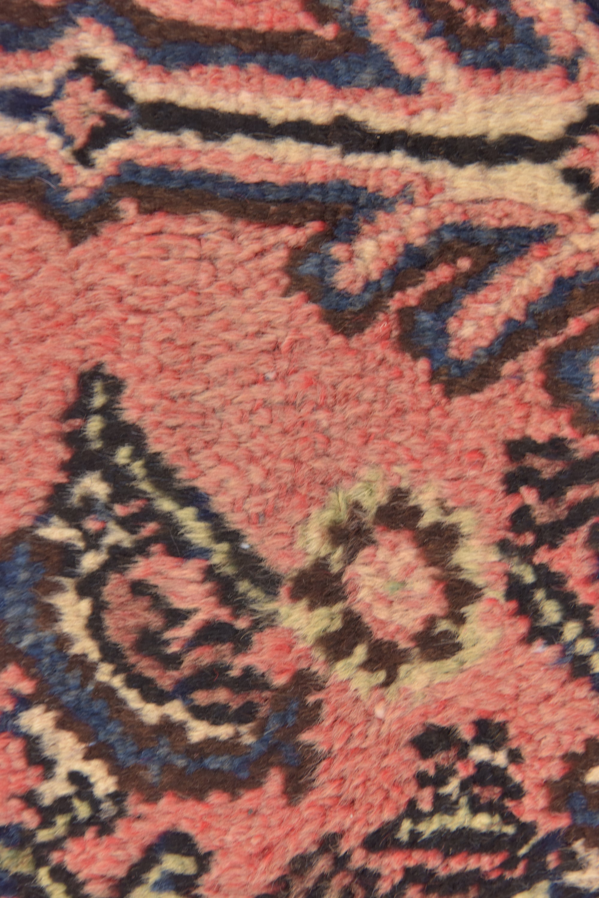 3' 7 x 10' 7 Hand Knotted Hamedan Persian Wool Runner Rug