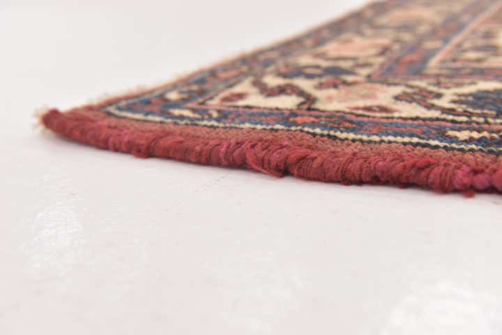 3' 7 x 10' 7 Hand Knotted Hamedan Persian Wool Runner Rug