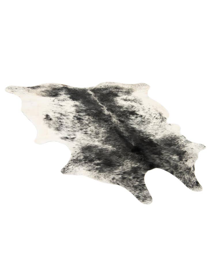 Detail image of 6' x 6' 8 Cowhide Leather Rug