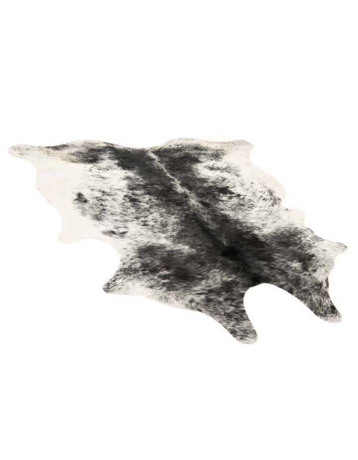 6' x 6' 8 Cowhide Leather Rug