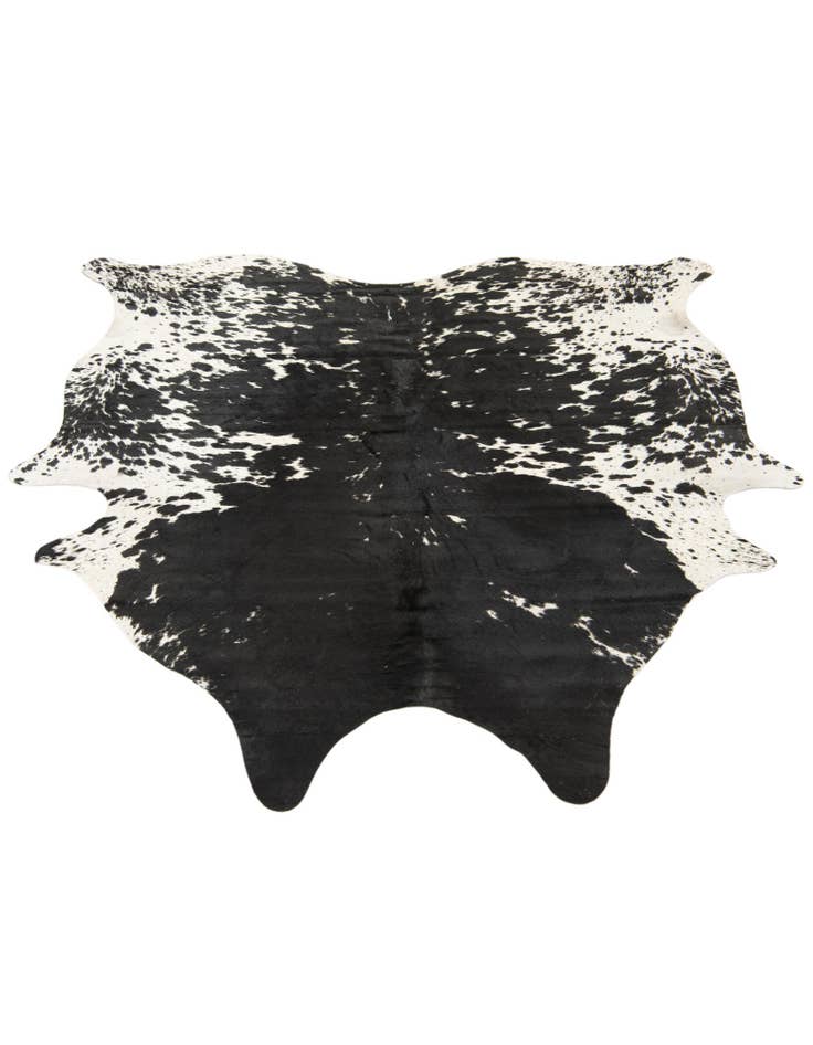 Detail image of 5' 4 x 6' 3 Cowhide Leather Rug