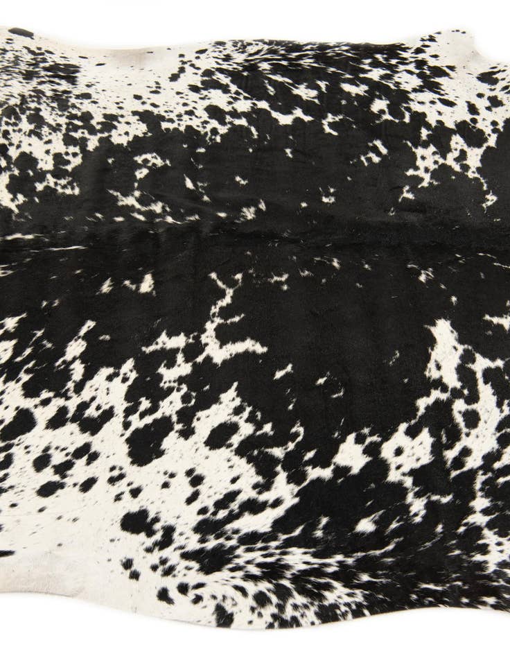 Detail image of 5' 4 x 6' 3 Cowhide Leather Rug