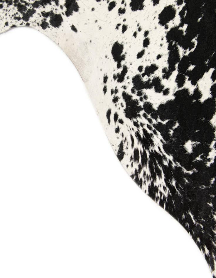 Detail image of 5' 4 x 6' 3 Cowhide Leather Rug