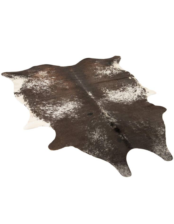 Detail image of 5' 7 x 6' 5 Cowhide Leather Rug