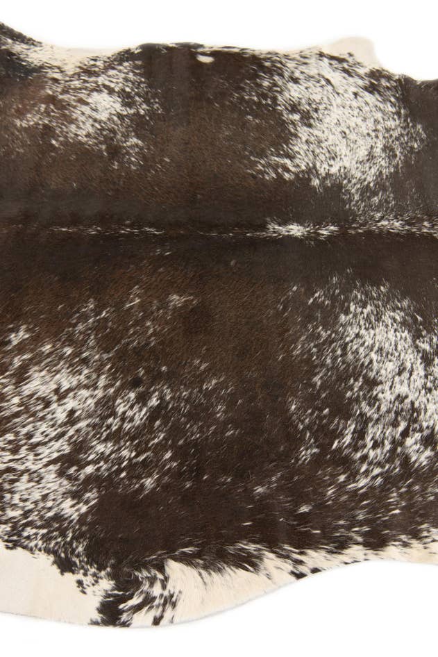 Detail image of 5' 7 x 6' 5 Cowhide Leather Rug