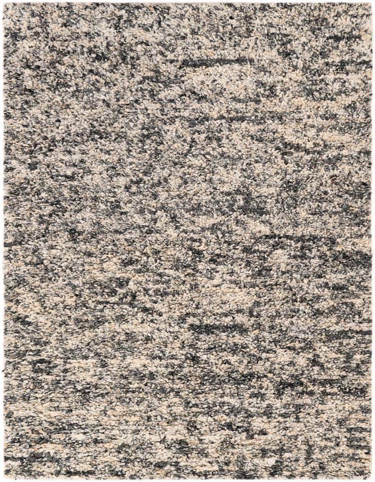 Detail image of 6' 1 x 9'  Hand Woven Haka Deluxe Shag Rug