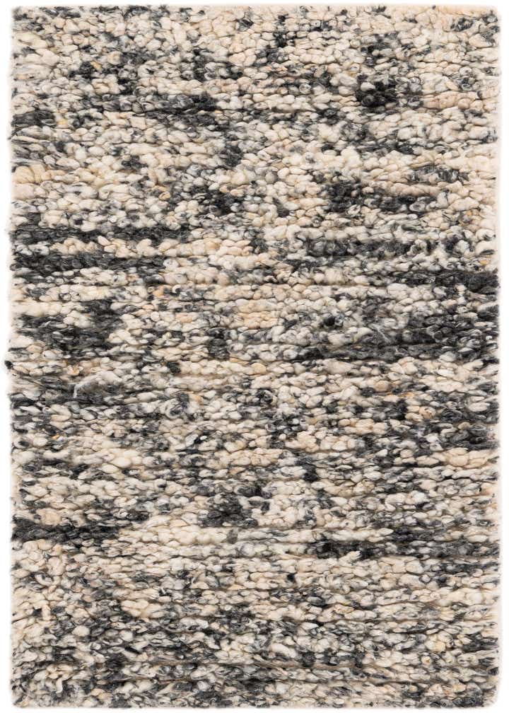 2' x 4' 1 Hand Woven Haka Deluxe Shag Runner Rug