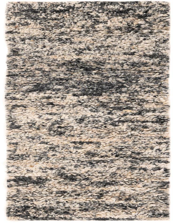 Detail image of 2' x 6' 1  Hand Woven Haka Deluxe Shag Runner Rug