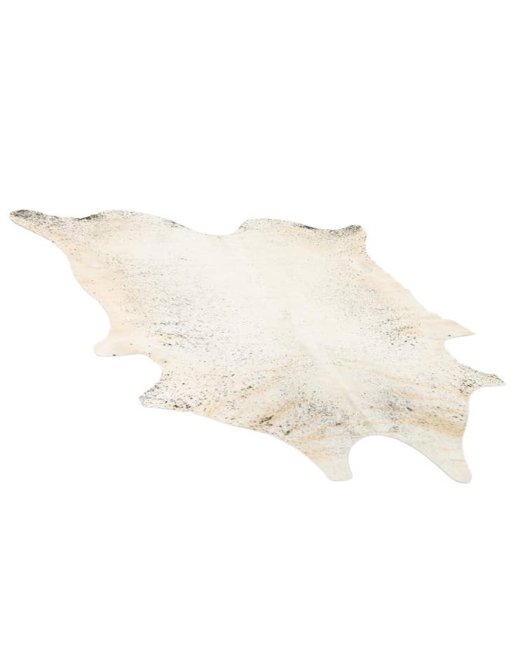 Detail image of 6' 7 x 6' 8 Cowhide Leather Square Rug