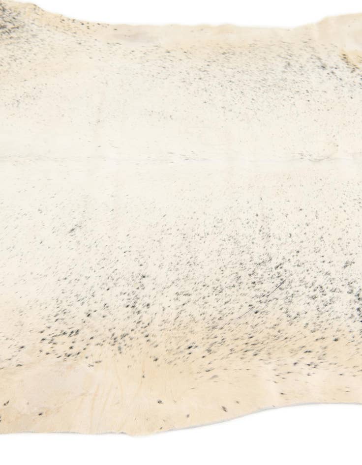 Detail image of 6' 7 x 6' 8 Cowhide Leather Square Rug