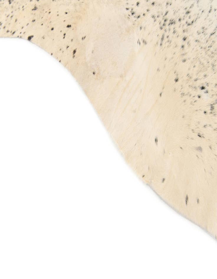 Detail image of 6' 7 x 6' 8 Cowhide Leather Square Rug