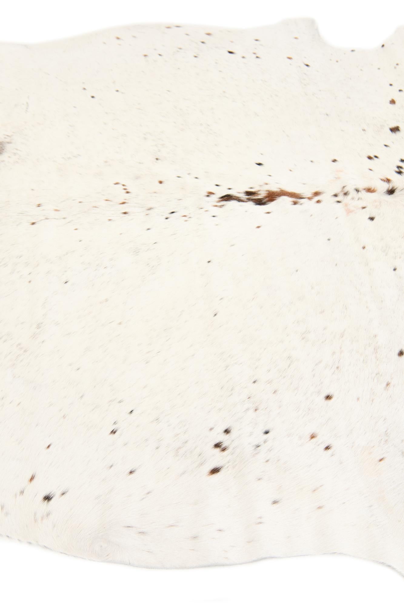 5' 1 x 6' 2 Cowhide Leather Square Rug