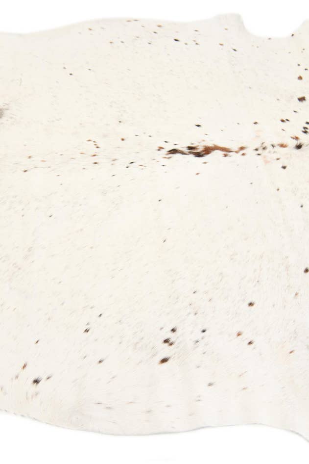 Detail image of 5' 1 x 6' 2 Cowhide Leather Square Rug