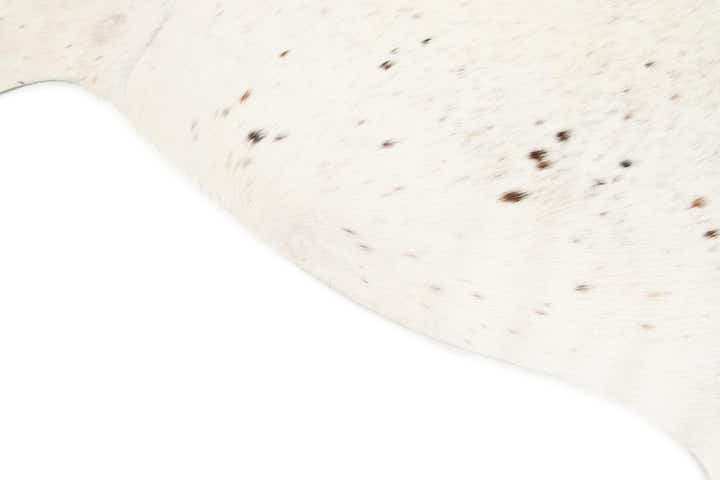 5' 1 x 6' 2 Cowhide Leather Square Rug