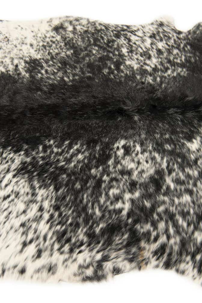 5' 3 x 5' 9 Cowhide Leather Square Rug