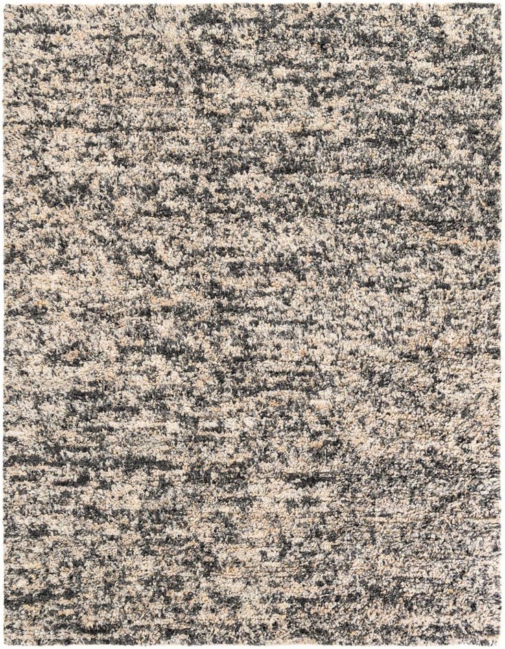 Detail image of 10' x 10' Hand Woven Haka Deluxe Shag Square Rug