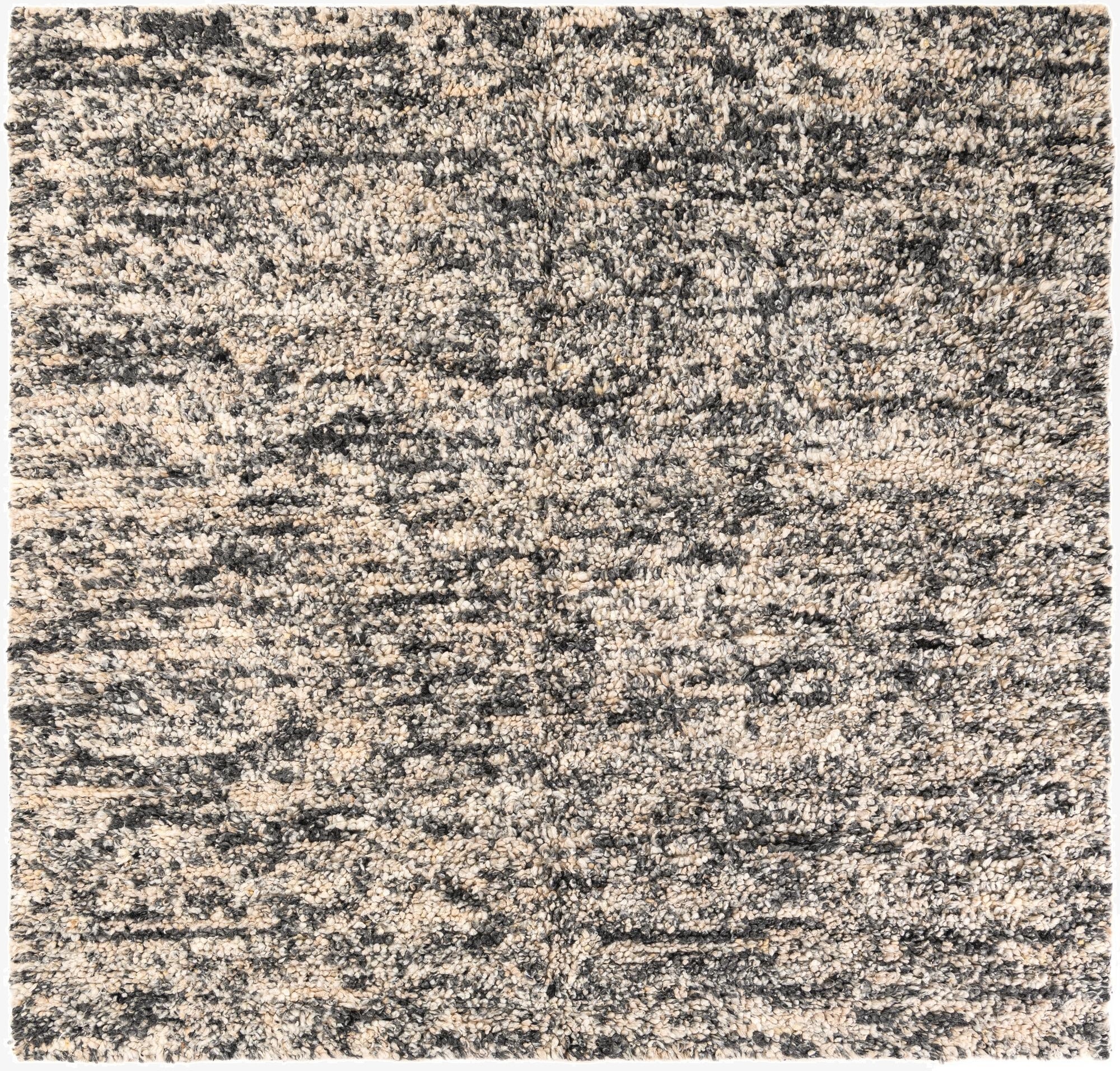 7' 10 x 7' 10  Hand Woven Haka Deluxe Shag Square Rug