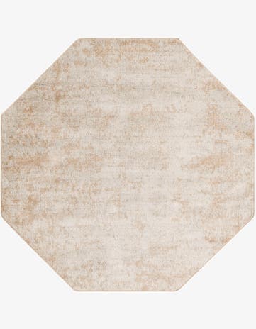 Sand Aurora Octagon Rug