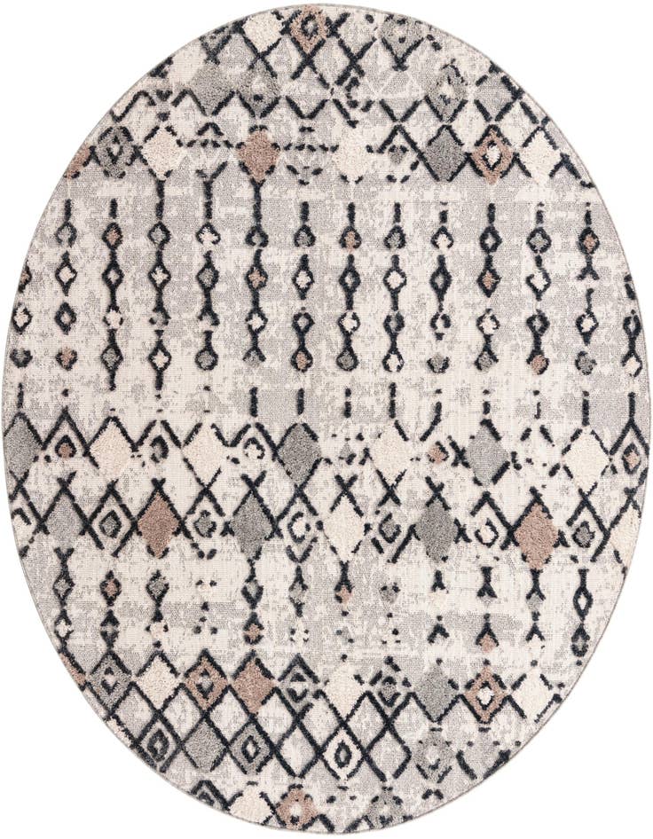 Detail image of 7' x 7' Cherokee Round Rug