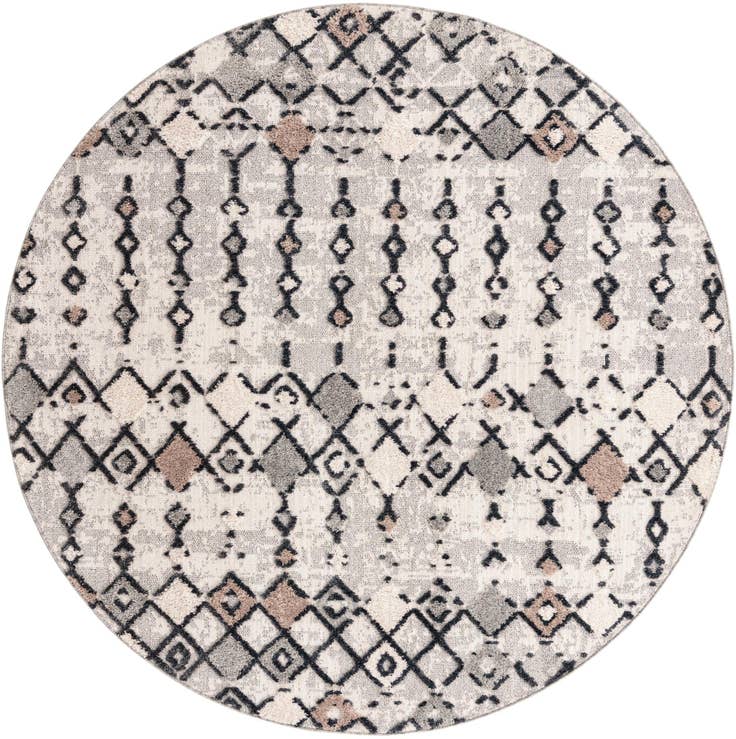 Detail image of 7' x 7' Cherokee Round Rug