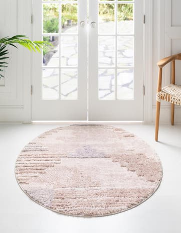 4' x 4' Cherokee Round Rug