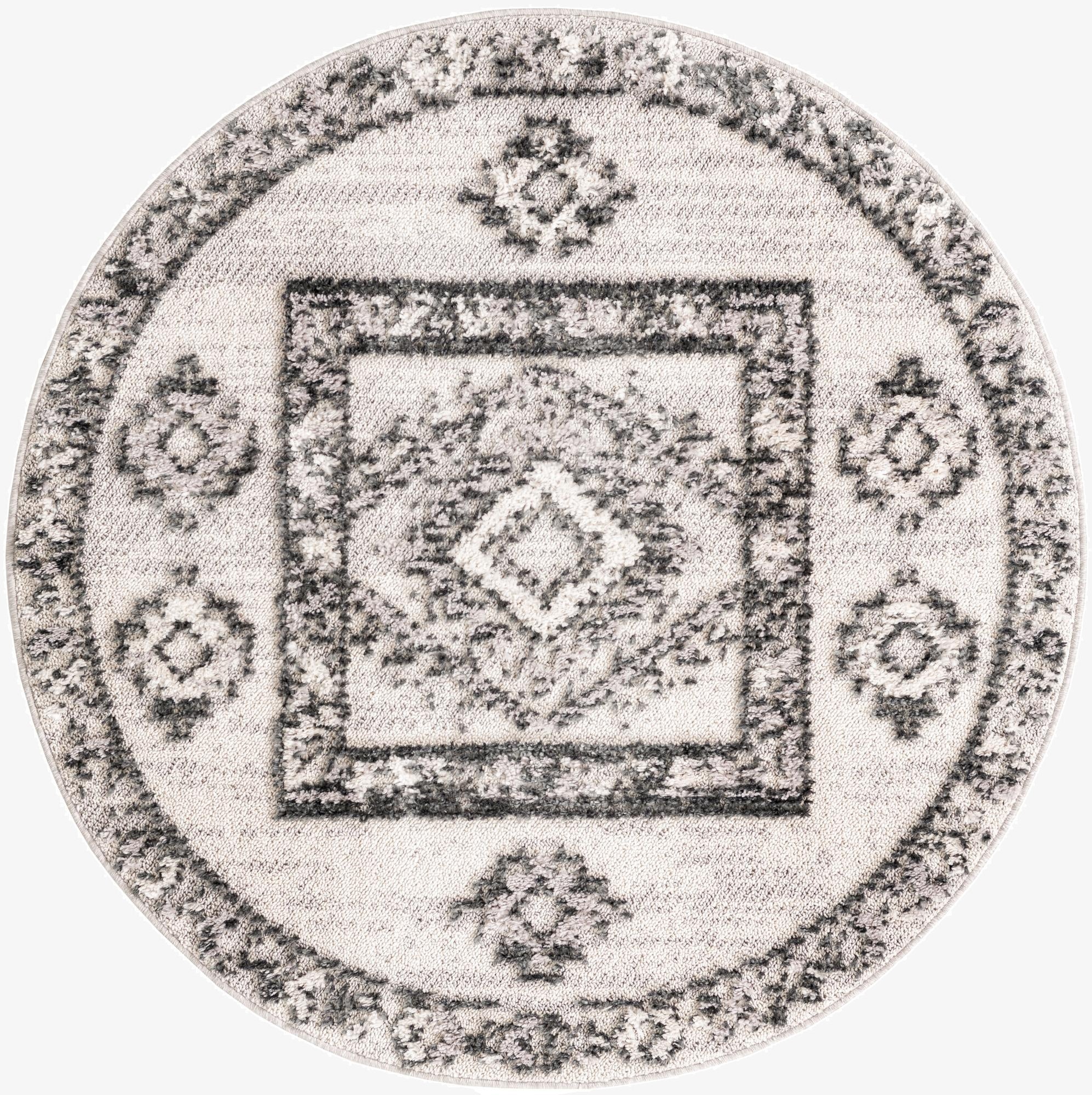 4' x 4' Cherokee Round Rug