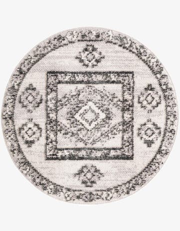 Sand Cherokee Round Rug