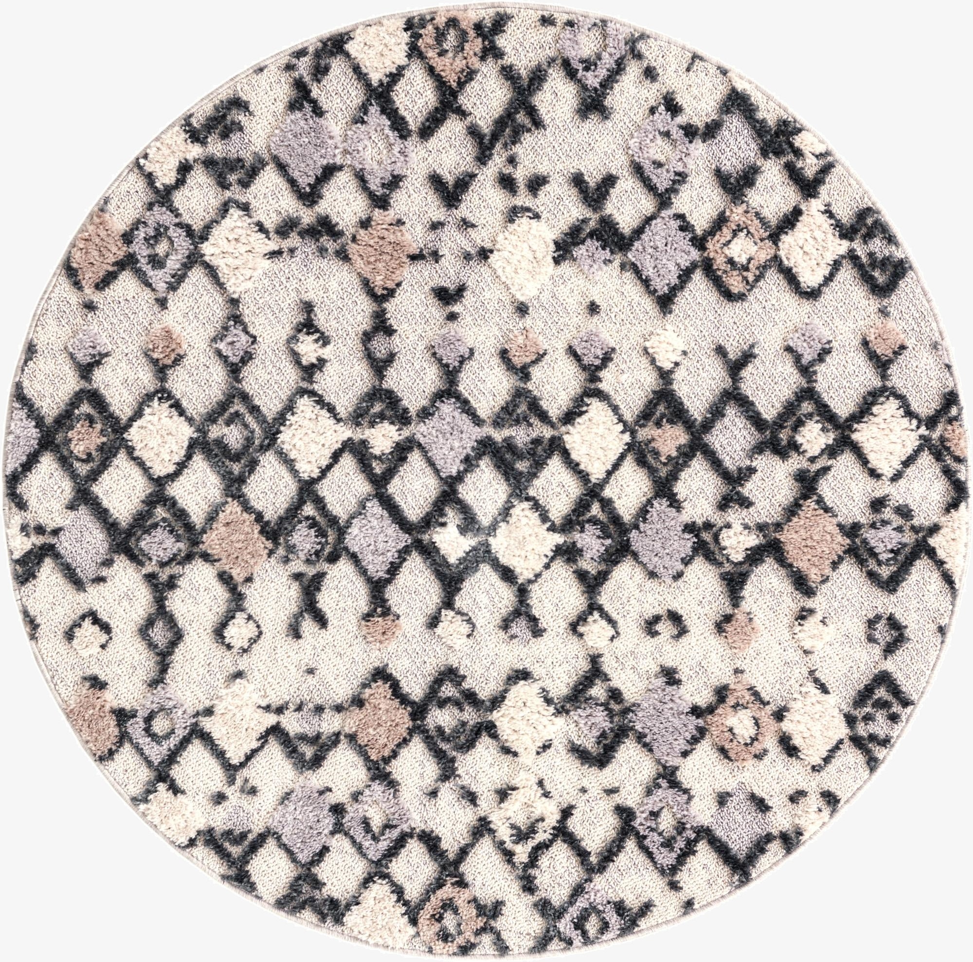 4' x 4' Cherokee Round Rug