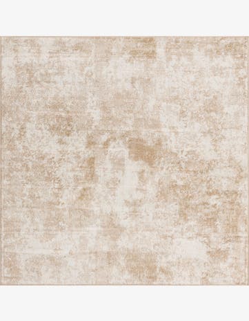Sand Aurora Square Rug