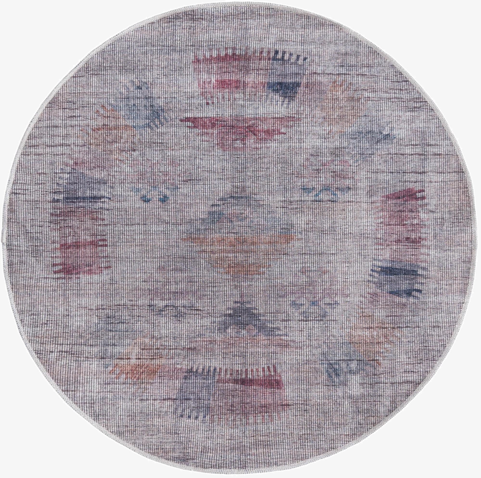 Primary image 4' x 4'  Washable Sisu Round Rug