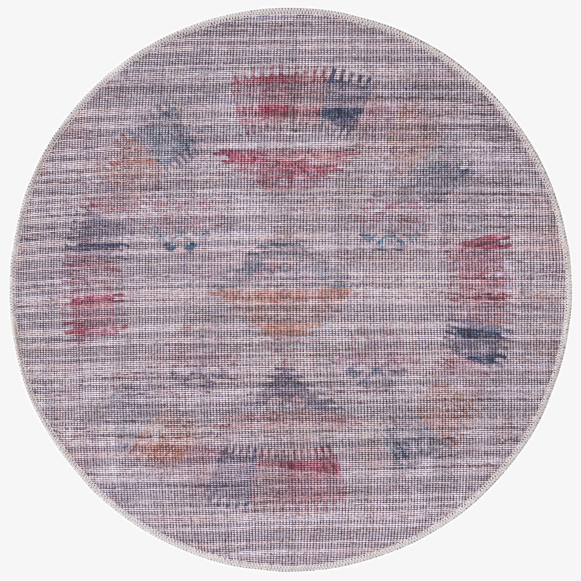 3' 3 x 3' 3  Washable Sisu Round Rug