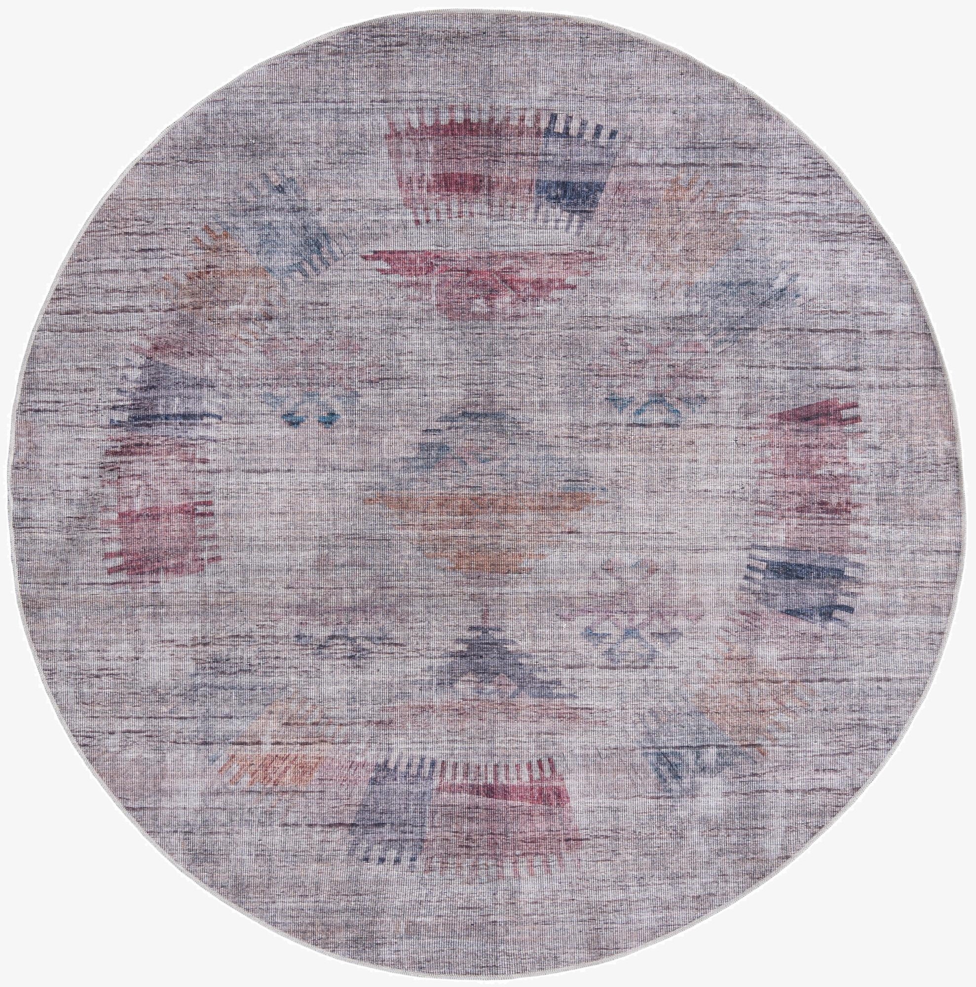 Primary image 7' 10 x 7' 10  Washable Sisu Round Rug