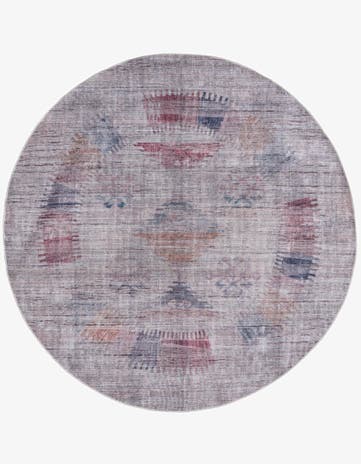 7' 10 x 7' 10 Washable Sisu Round Rug