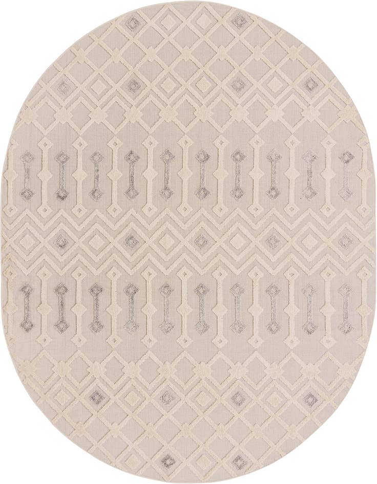 Detail image of 7' 10 x 10' Arlo Oval Rug