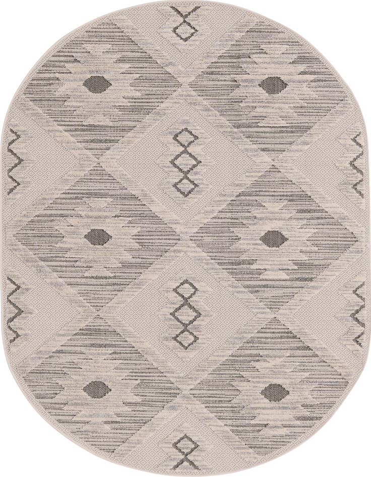 Detail image of 5' 3 x 8' Arlo Oval Rug