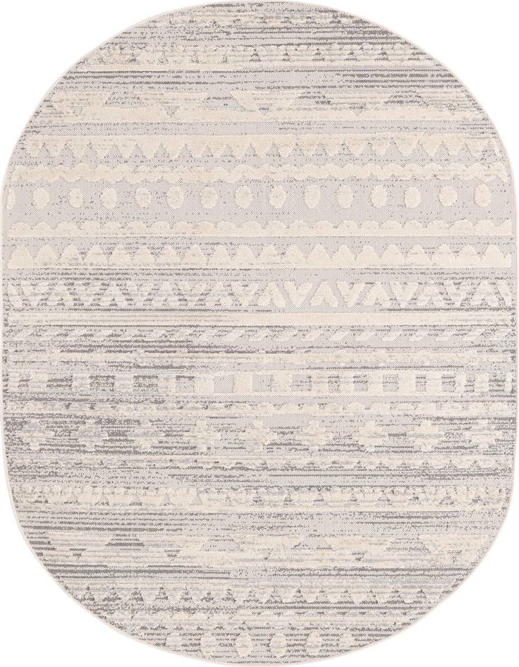 Detail image of 5' 3 x 8' Arlo Oval Rug
